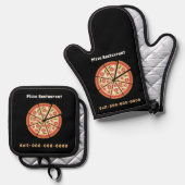 pizzeria ovenwant & pannenlap set (Voorkant / Achterkant)