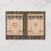 Pizzeria Visitekaartje (Achterkant)