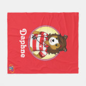 PJ Collie Fleece Deken (Voorkant (Horizontaal))