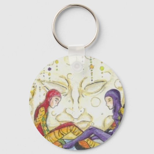 PJ Moon Keyring Sleutelhanger (Voorkant)