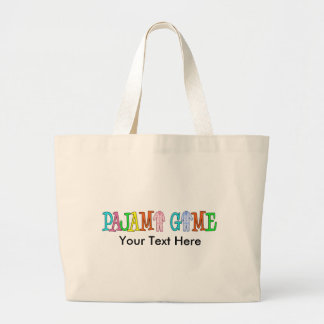 Pjama Game past het aan! Grote Tote Bag