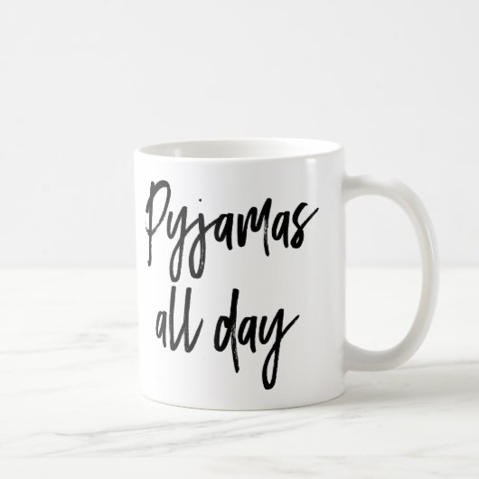 Pjamas All Day Coffee Mok (Rechts)