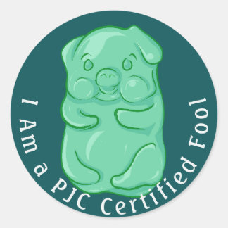 PJC-gecertificeerde tool Ronde Sticker