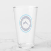 PJK 16oz Glas / dolfijn (Achterkant)