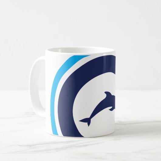 PJK Mug 11oz / dolphin logo cropped (Devant gauche)