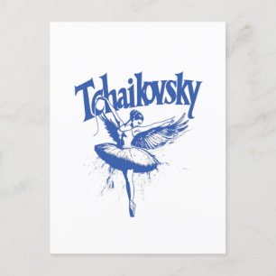 Pjotr Iljitsj Tsjaikovski, Zwanenmeer Briefkaart