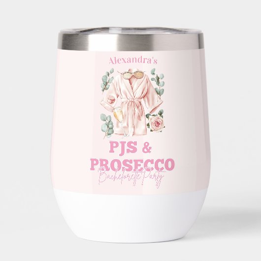 Pjs en Prosecco Bachelorette (Achterkant)