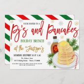 Pjs et Pancakes Invitation de vacances (Devant / Derrière)