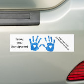 PKU Grandparent Bumpersticker (Op auto)