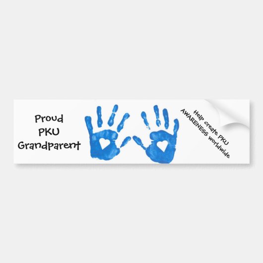 PKU Grandparent Bumpersticker (Voorkant)