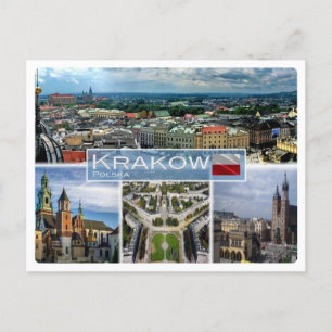 PL Polen - Krakow - Briefkaart