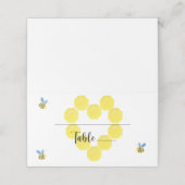 Plaats bijen en honingraten (Buitenkant ongevouwen)