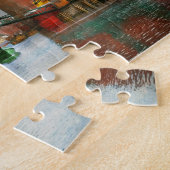 Plaats - Buffalo NY - de originele Michigan Bridge Legpuzzel (Zijkant)