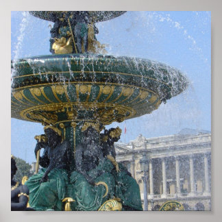 Plaats de la Concorde Poster