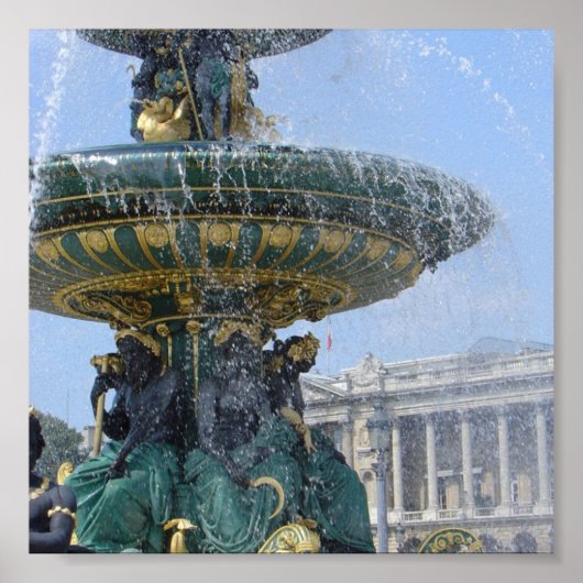 Plaats de la Concorde Poster (Voorkant)