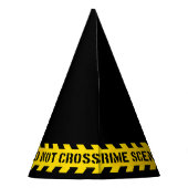 Plaats delict Kruis niet met gele banden van de po Feesthoedjes (Achterkant)