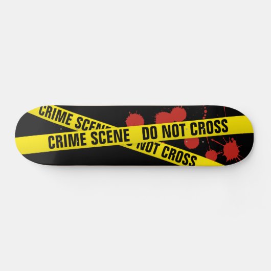 Plaats delict skateboard (Horizontaal)