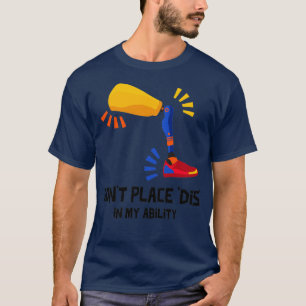 Plaats Dis niet op mijn Internationale Dag van de  T-shirt