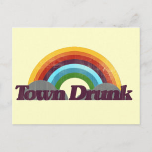Plaats Drink Briefkaart