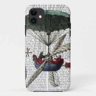 Plaats Du Louvre Hot Air ballon iPhone 11 Hoesje