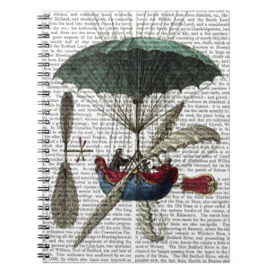 Plaats Du Louvre Hot Air ballon Notitieboek