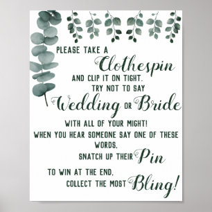 Plaats een Vrijgezellenfeest van het Spel van de C Poster