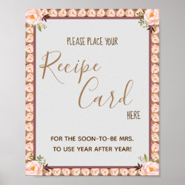 Plaats hier een Ontvangstkaart voor het afstempele Poster