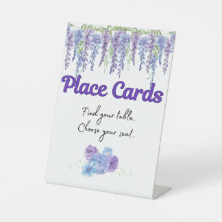 Plaats kaart Trouwbord Reclamebord Met Voetstuk