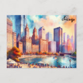 plaats kopen Reizen chicago briefkaarten (Voorkant)