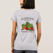 Plaats | Landbouwmarkt T-shirt (Achterkant)
