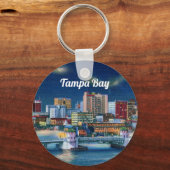 plaats Tampa Bay Sleutelhanger (Voorkant)
