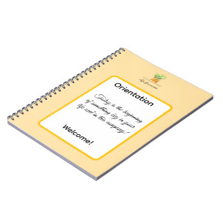 Plaats uw logo hier Nieuwe werknemer oriëntatie Notitieboek