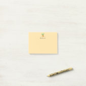 Plaats uw logo hier Tablet Post-it® Notes (Op bureau)