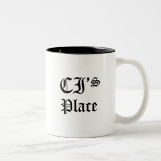 Plaats van CI Tweekleurige Koffiemok