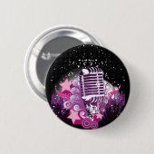 Plaats van de microfoon ronde button 5,7 cm (Voorkant /achterkant)