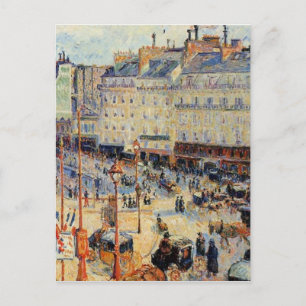 Plaats van Havre, Parijs door Camille Pissarro Briefkaart