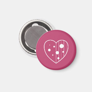 Plaats van liefde magneet