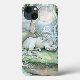 Plaats van Vrede Eenhoorn Fantasie Kunst iPhone 13 Hoesje