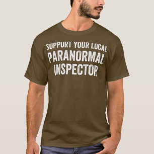Plaatselijke inspecteur Grappige Spookjacht T-shirt