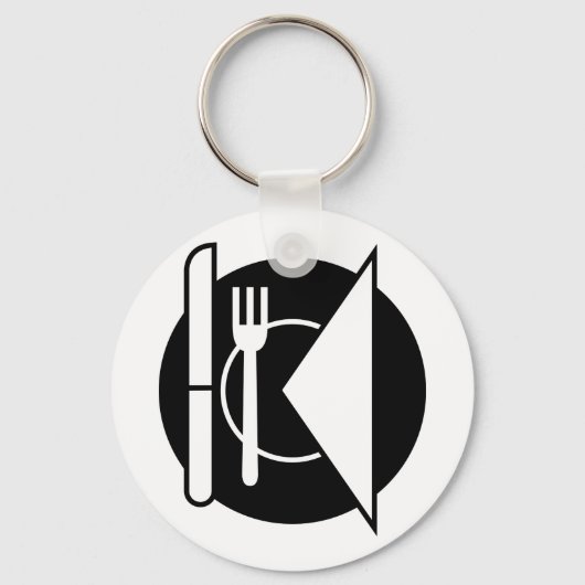Plaatsinstelling Sleutelhanger (Voorkant)