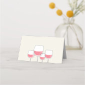 plaatskaarten met wijn en matzah (Achterkant)