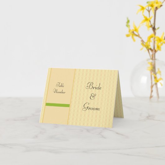 Plaatskaarten VOOR GEEL ONTWERPWEDING Kaart (Gele Bloem)