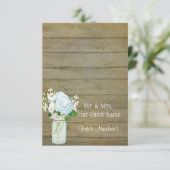 Plaatskartonnen Landelijke Muursteen met Blauwe Ho Kaart (Staand voorkant)