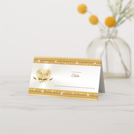 Plaatsnaamkaarten 50e trouwdag jubileum (Voorkant)
