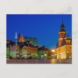 Plac Zamkowy Warschau Polen Briefkaart