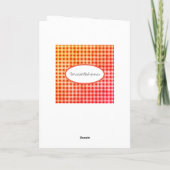 Placard démodé de cuisine avec la carte de note de (Dos)