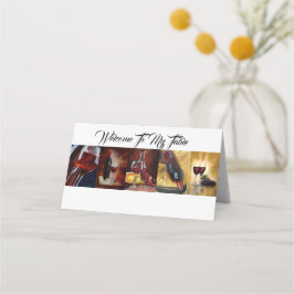 Place Card - Welkom bij ons thuis