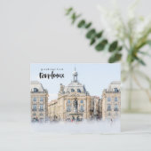 Place de la Bourse Bordeaux France Carte postale (Debout devant)