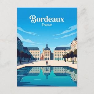 Place de la Bourse Frankrijk Briefkaart
