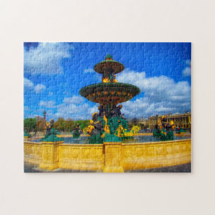 Place de la Concorde Parijs. Legpuzzel